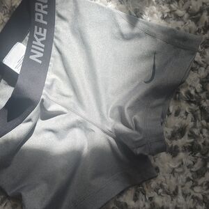 Nike Pro Silver Shorts